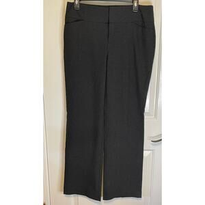 ELLE Womens Dress pants size 8 black checker